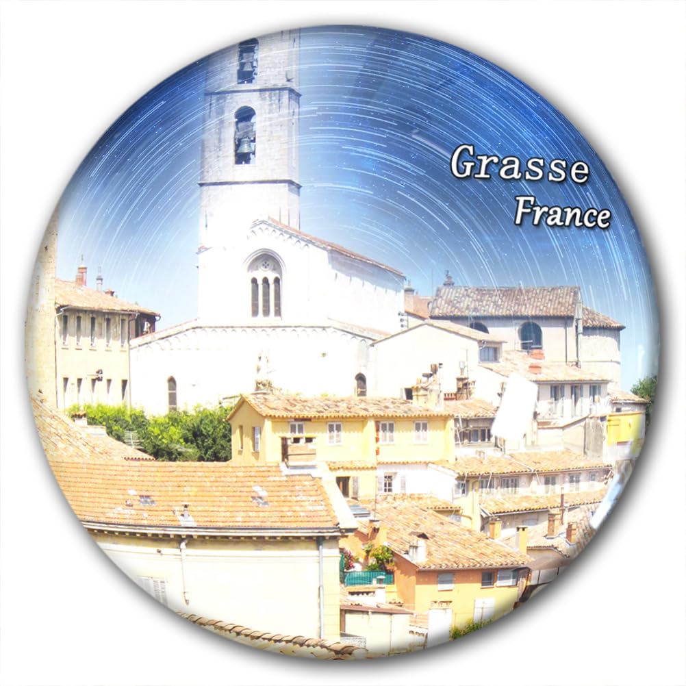 France Grasse Fridge Magnet Refrigerator Stickers Decorative Magnet Travel Souvenir Glass