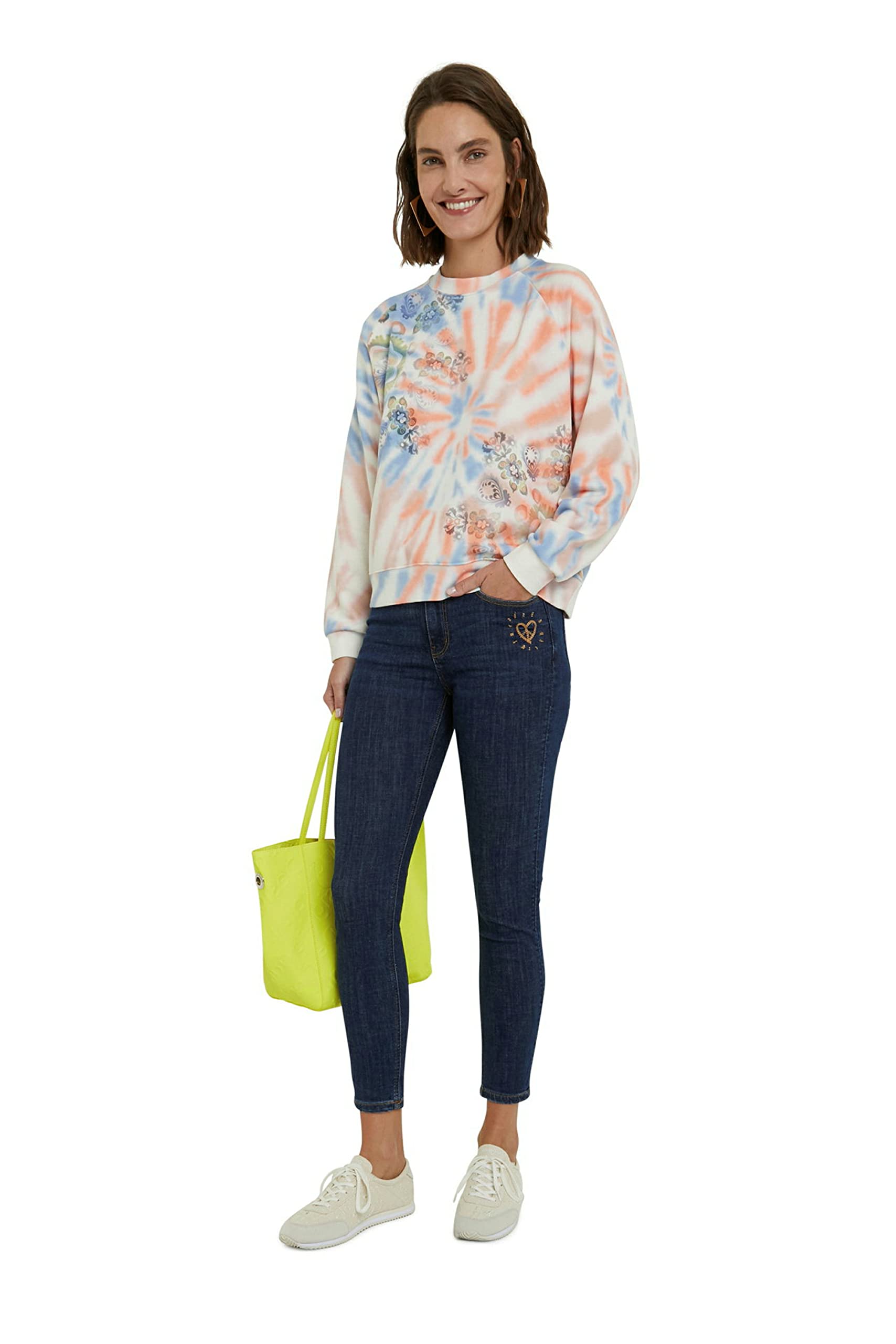 Desigual Sweat_Dye Mandala Sudadera Mujer
