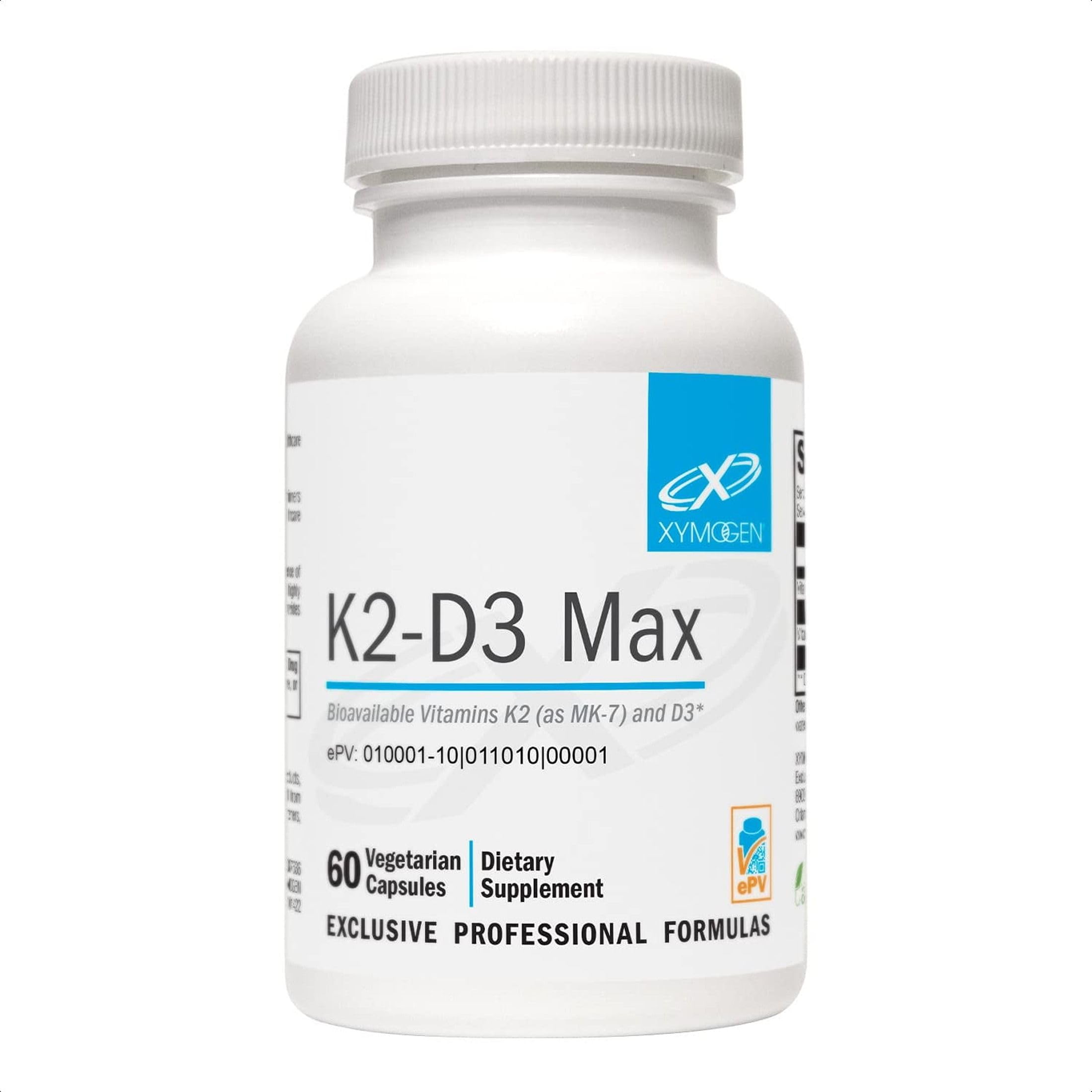 XYMOGEN K2-D3 Max, 60 Capsules