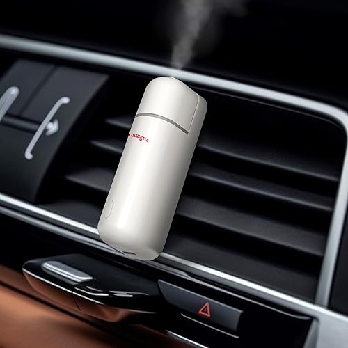 Miniatura 8 de Difusor de ambientador de automóvil, sensor de movimiento, difusor de aceite esencial sin agua para automóvil, ambientador recargable por USB con 6