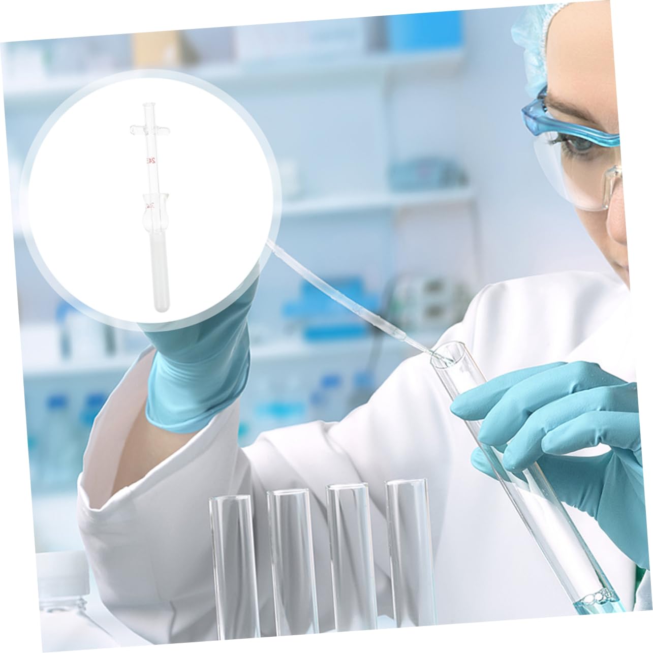 ULTECHNOVO 10pièces Homogénéisateur De Tissus Cellulaires Verre Outil De Laboratoire Et Précis Pour Expériences Scientifiques Et Enseignement