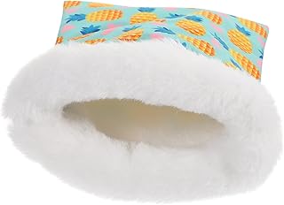 Amosfun Hamster Saco De Dormir Ouriço Esconderijo Hamster Cama De Dormir Casa De Rato Coelho Cama Quente Bolsa Planador De Açúcar Bolsa Quente Hamster Cama De Rato Brinquedo De Coelho