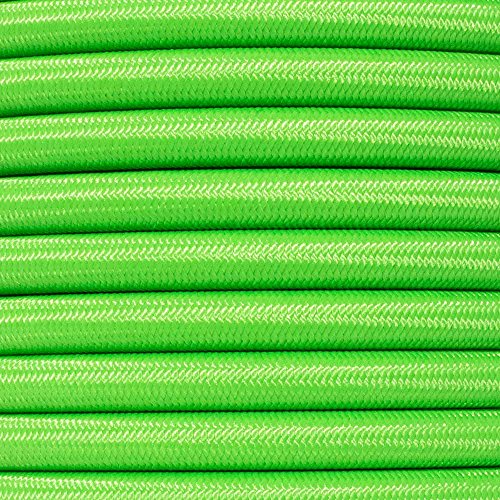 PARACORD PLANET 3/8 Inch Elastic Bungee Nylon Shock Cord Stretch String Crafting – Various Colors – 10, 25, 50 & 100 Foot Lengths – Made In USA