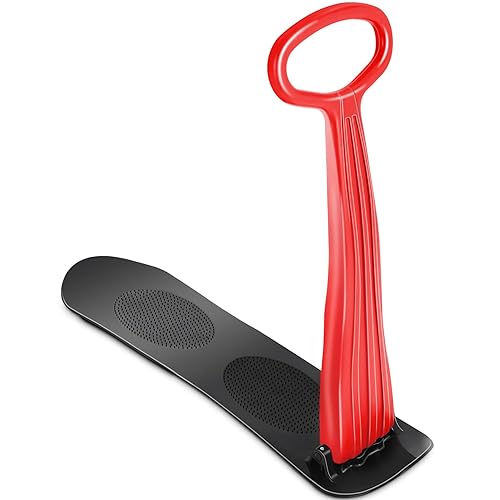 Ophy Snow Sled,2pcs Fold-up Snow Scooter with Handle Durable Snowboard