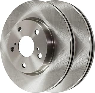 AutoShack R41442PR Front Brake Rotors Pair of 2 Driver and Passenger Side Replacement for 2006-2018 Toyota RAV4 2012-2017 Prius V 2008-2015 Scion xB 2010-2012 Lexus HS250h 1.8L 2.4L 2.5L 4WD AWD FWD