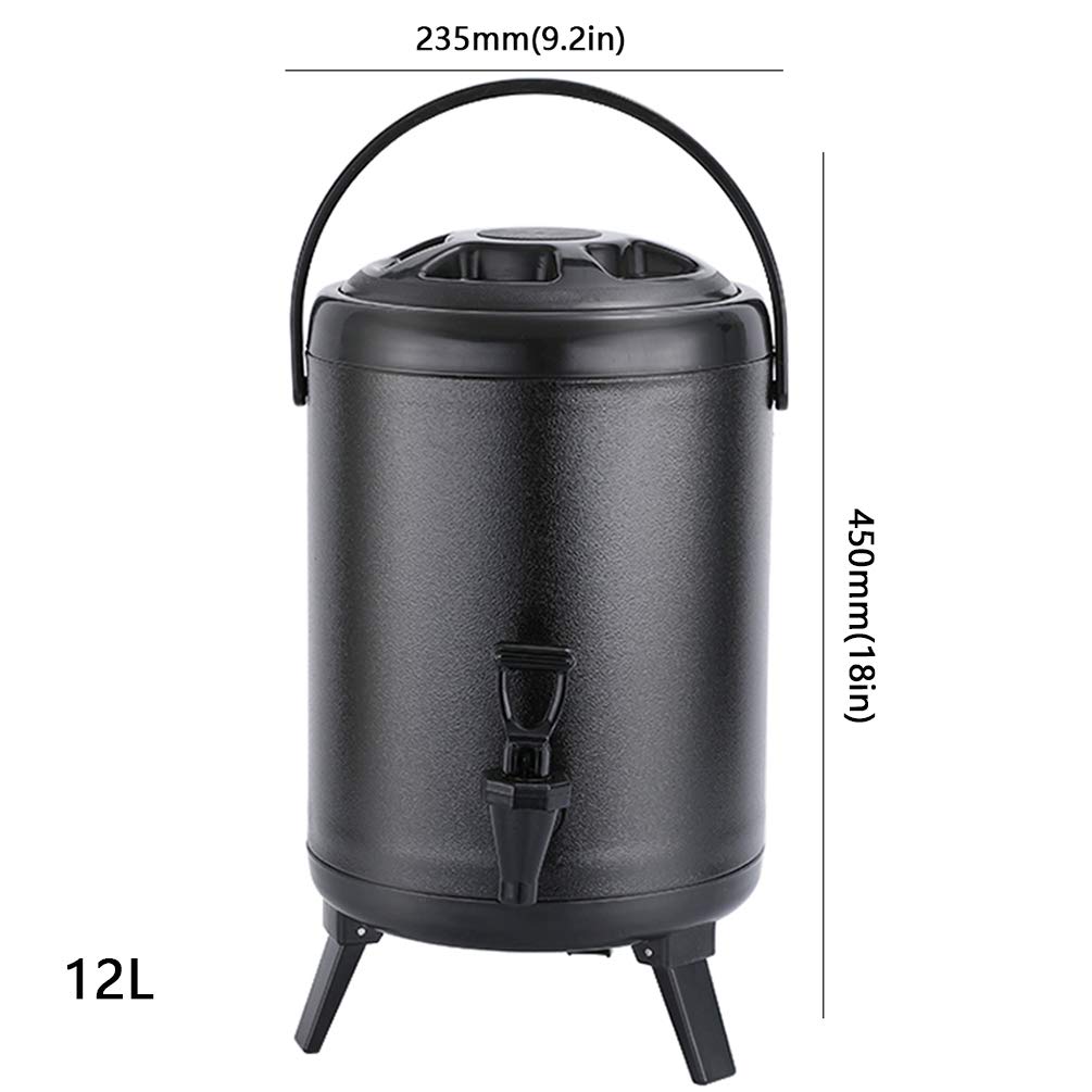 Amazon.co.jp: 12L ウォータージャグ タンク 保温ジャグ ステンレス
