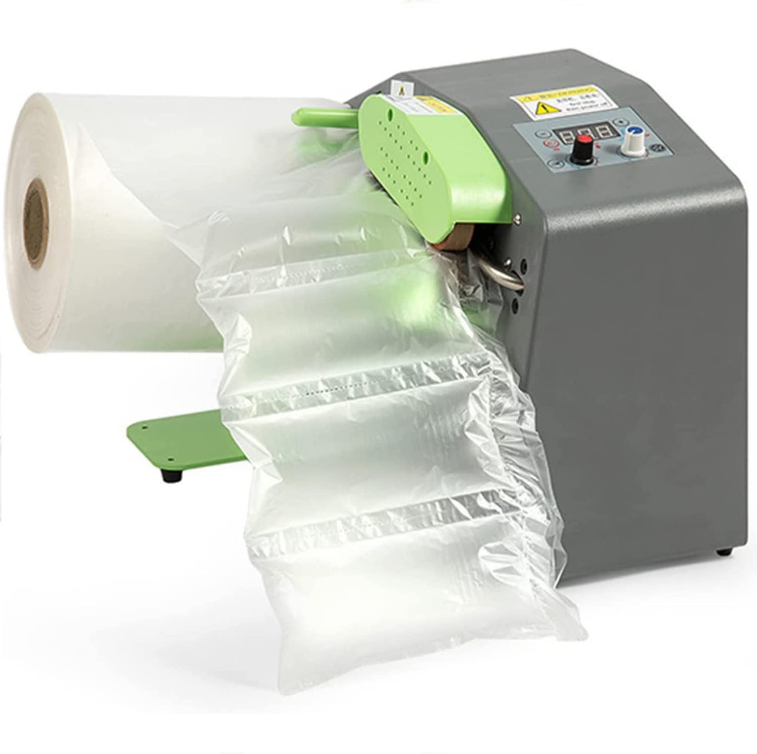 AYCDL Air Cushion Machine, 12m/min Air Pillow Film Making Machine, Fully Automatic Inflation, Suitable for Various Width Film Types