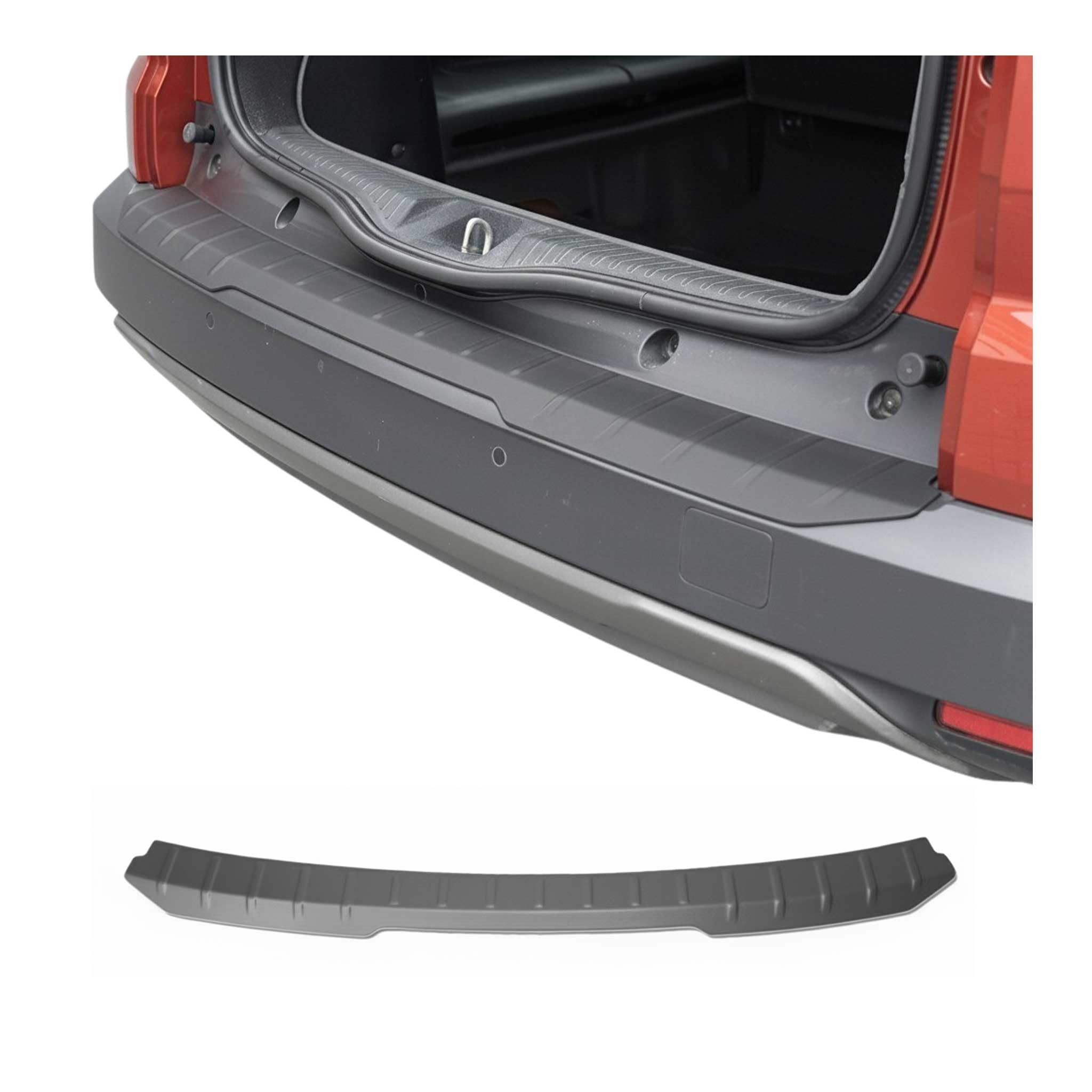 OMAC Protezione Soglia Baule Compatibile con Dacia Jogger 2022-2026 ABS Opaco Nero