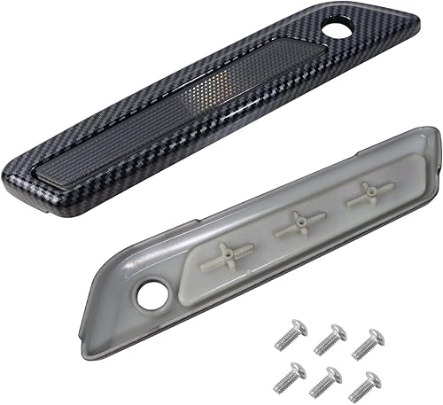 Miniatura 5 de 2 piezas de alforja para tapa exterior de alforja para Harley Glide Road King Touring cubierta lateral de caja lateral de motocicleta 2014-2023 luz