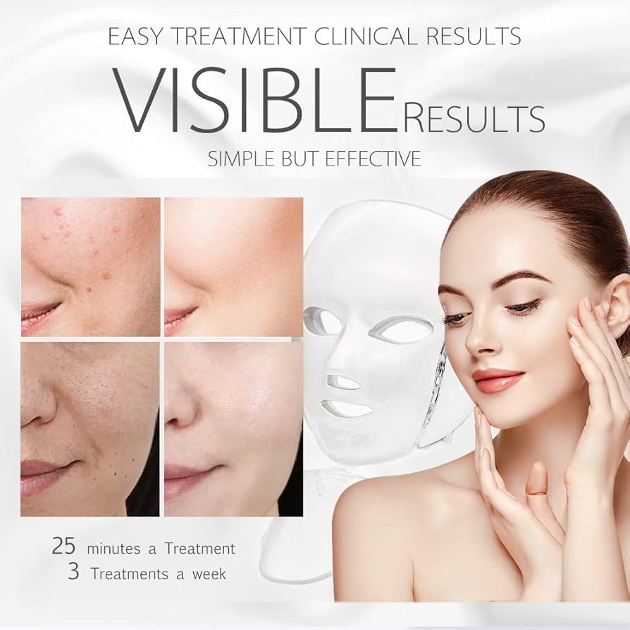 7色の美容フェイシャルライトマスク 7色主導のフェイスマスク | 光線療法マスク | マスク