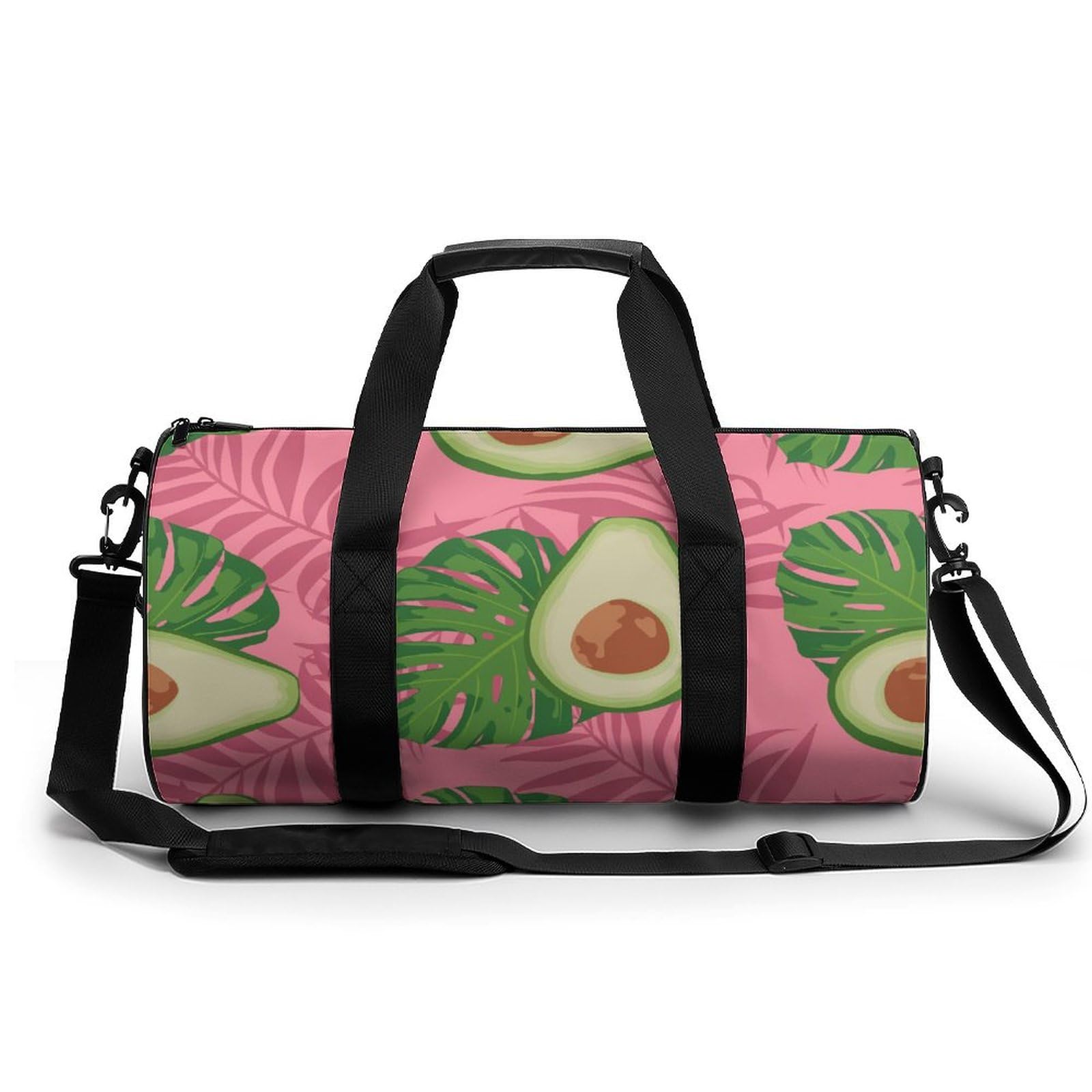 Sac de voyage avocat rose vert idéal pour vos weekends de camping - 8