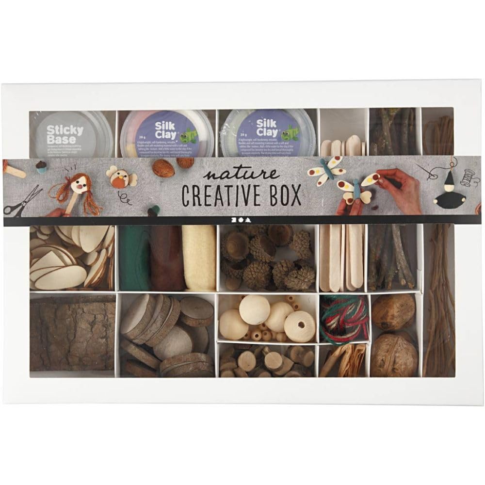 Poundfun Light Nature Craft Mix Set Sensory Materials Craft Kit