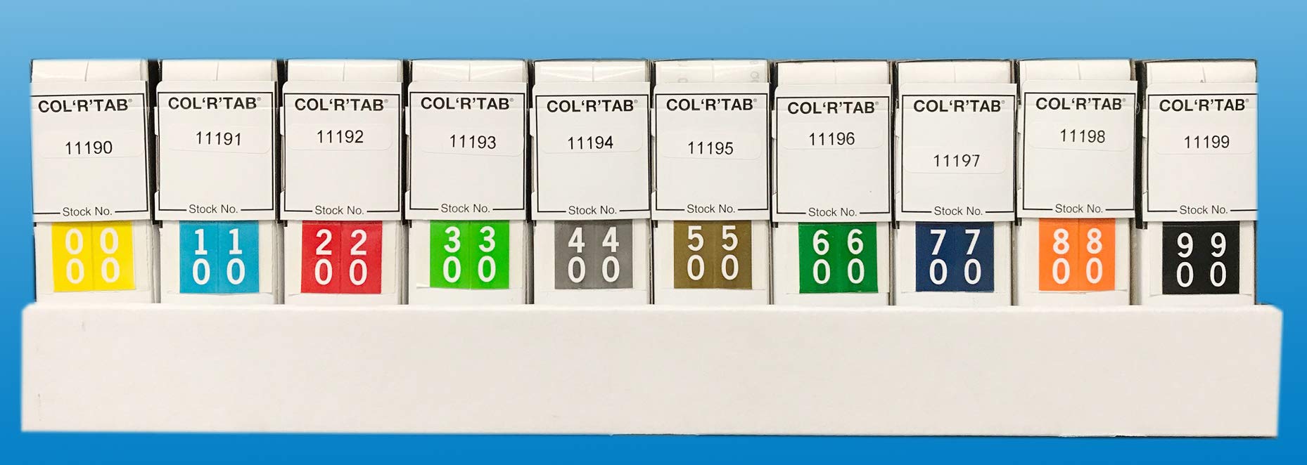 Étiquettes à double chiffres pour éviter les erreurs de dossier - 2