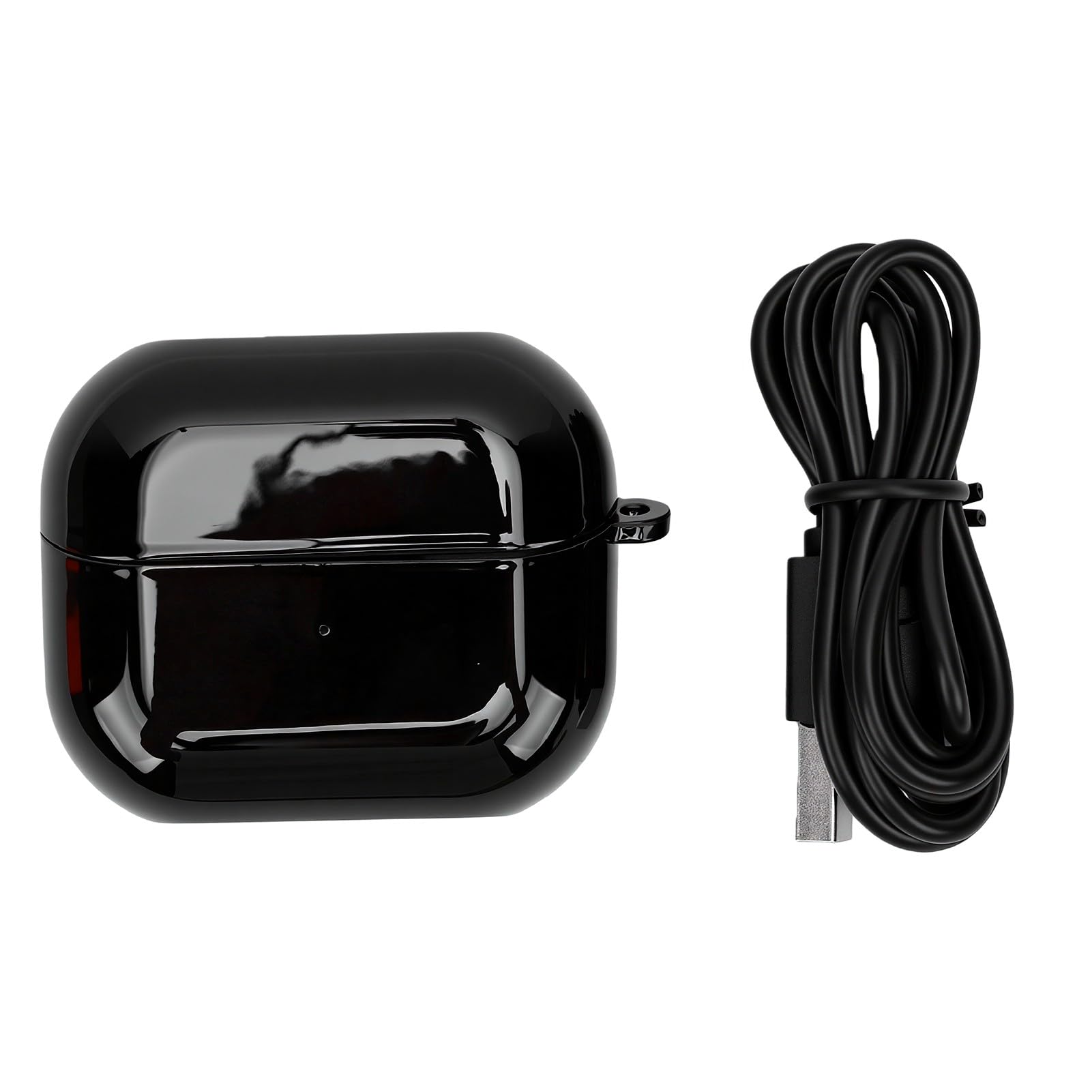 Cryfokt Auto Pairing Charging Case for Buds (BLACK) | Capacità di 590 mAh, ABS e PC leggeri, connettività senza soluzione di continuità, ideale per l\'outdoor e i viaggi