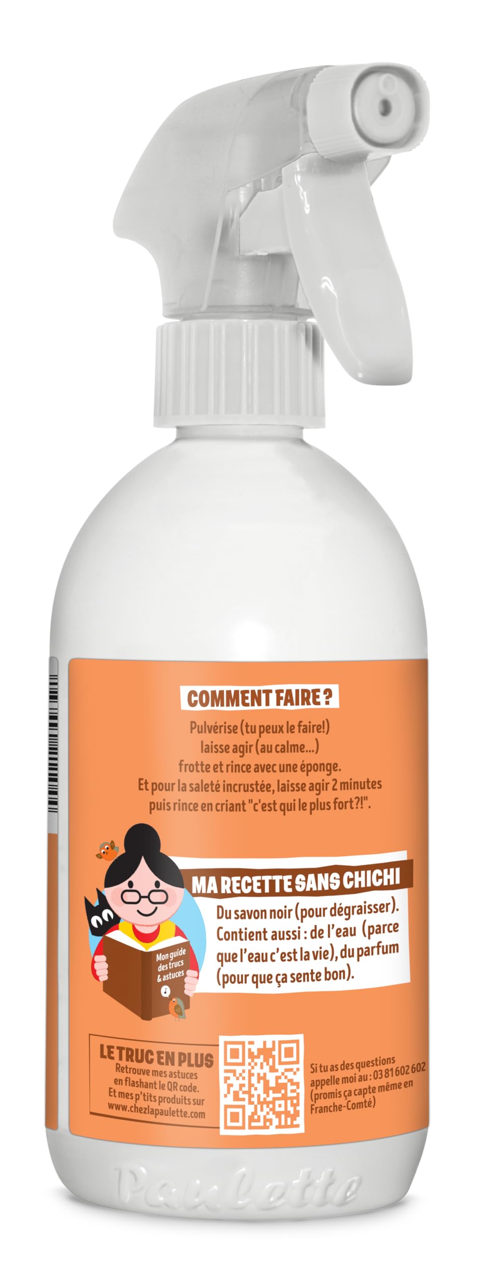 Savon Noir Liquide Ultra-Dégraissant Ecocert 1L - Multi-surfaces, Fabriqué En France