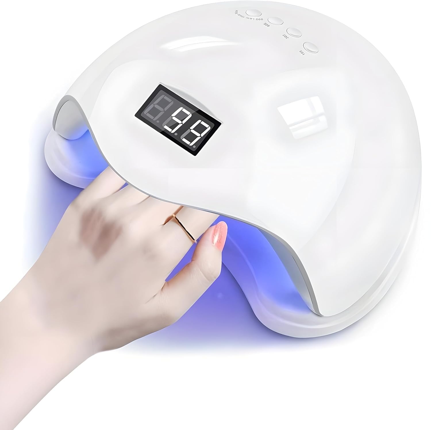 Veoni Belle Professional Intelligent SUN U V 48w 24 LEDs Automatic Sensor LED UV Nail Dryer Nail Curing Nail Art Lamp Manicure Pedicure Tool-image-31