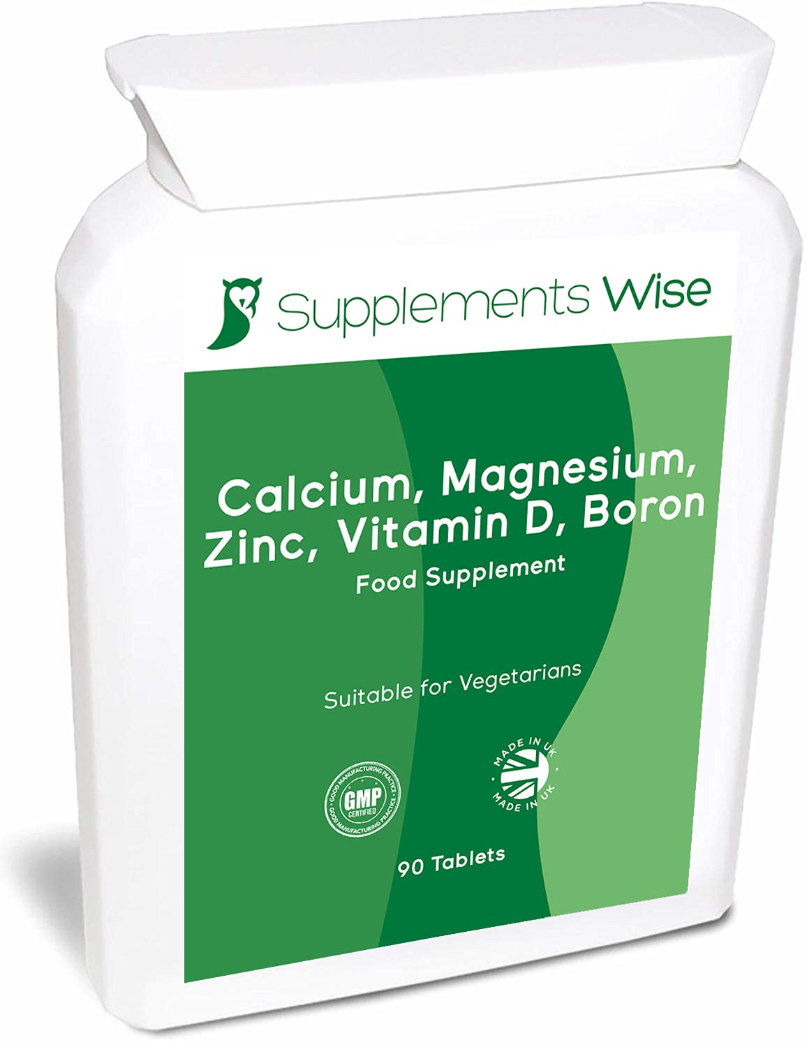 Buy Calcium Magnesium Zinc and Vitamin D Supplement 90 Vegetarian