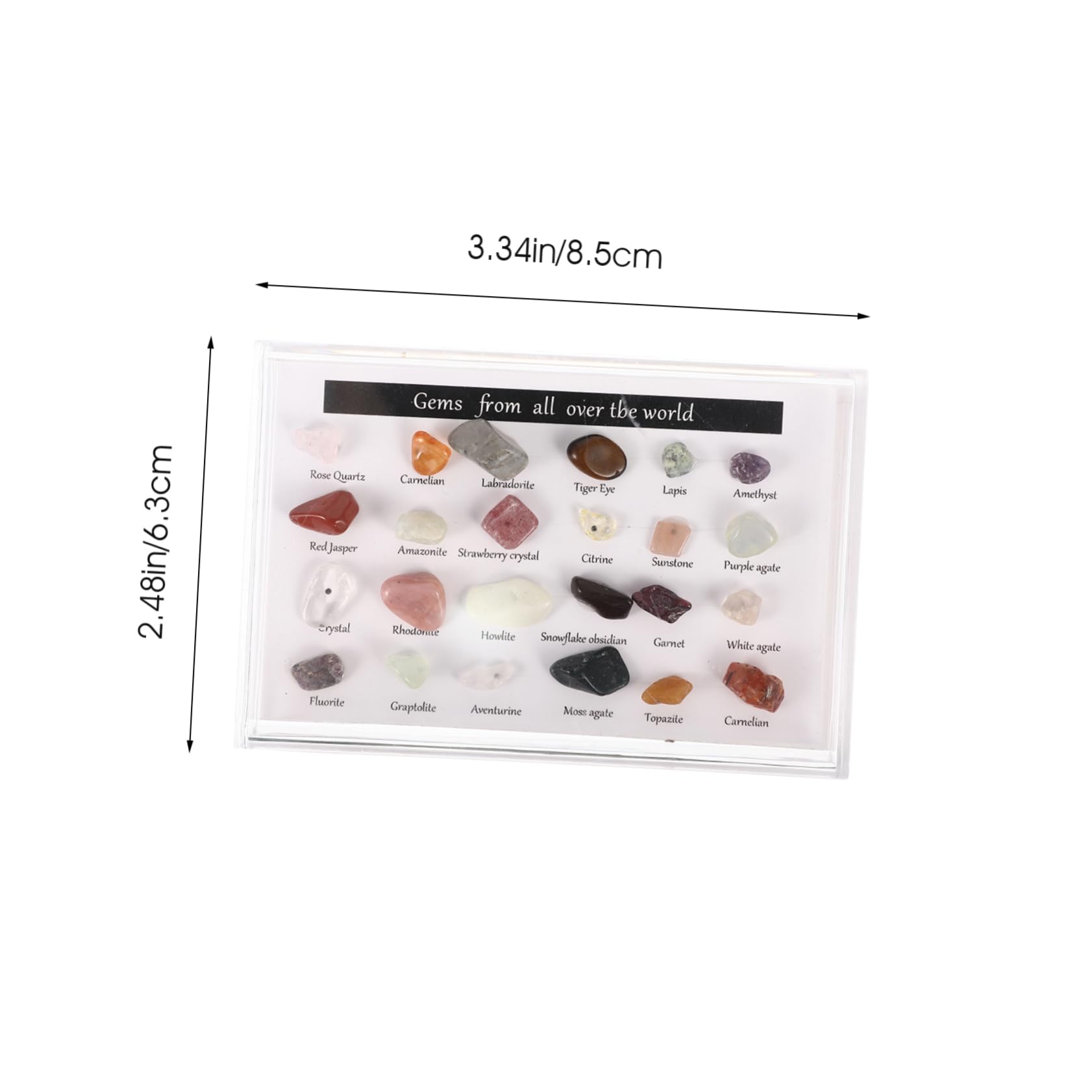 FOYTOKI Set of Pcs Natural Stone Specimen Decor Irregular Stone Adornments for Desktop Man Geology Lovers