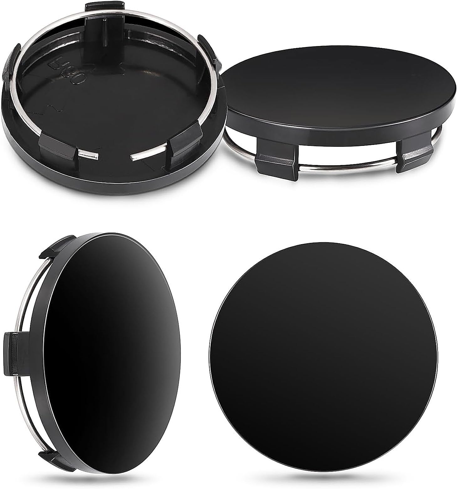 4 Pcs Wheel Centre Caps for Chevrolet Chevy Corvette C8 Stingray Z51 2020-2024, Wheel Hub Caps Wheel Tyre Center Hub Caps Cover ABS Plastic Wheel Hub Caps,A