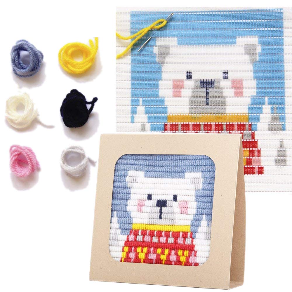 Buy Sozo Colorful DIY Needlepoint Embroidery Craft Kit for Beginners