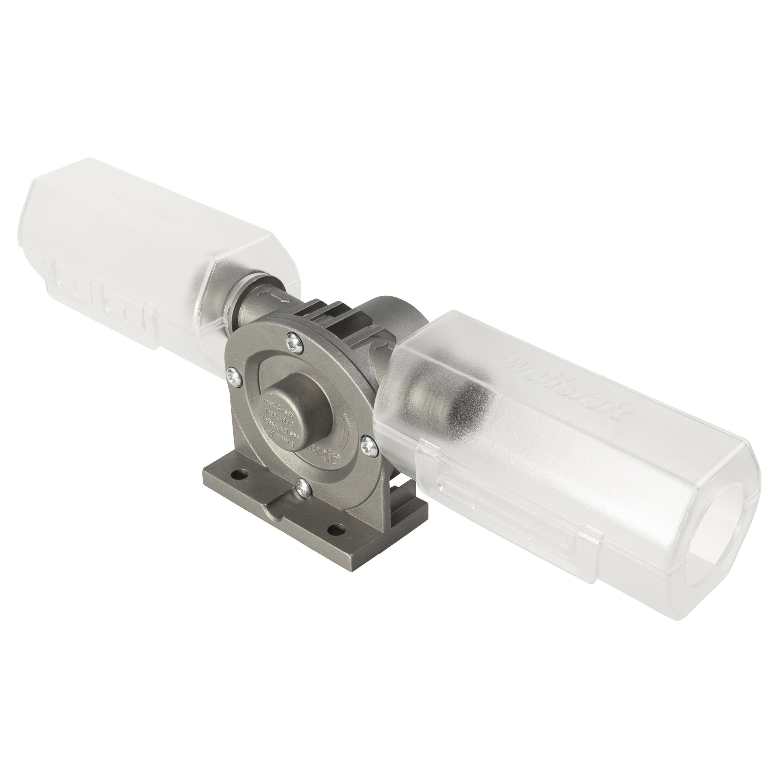 wolfcraft Pompa per Trapano PRO MAX 3000 l/h, Robusta Pompa in Metallo per Grandi Quantitativi di Acqua Non Potabile, Autoaspirante 3 m, Altezza 30 m – TÜV, Made in Europe – 4542000