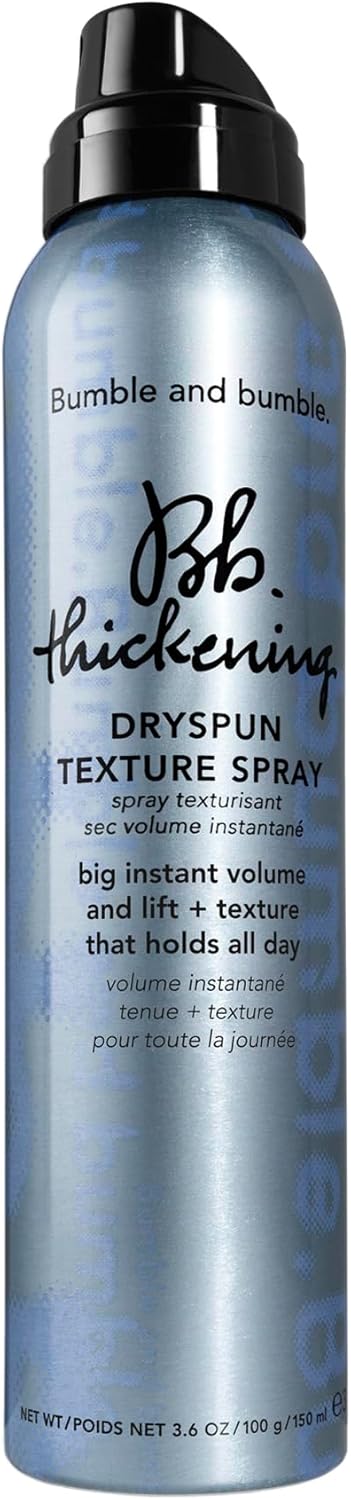 Bumble and bumble. Thickening Dryspun Texture Spray | Volumizing + Adds Texture | Straight to Wavy, 3.6 Ounce