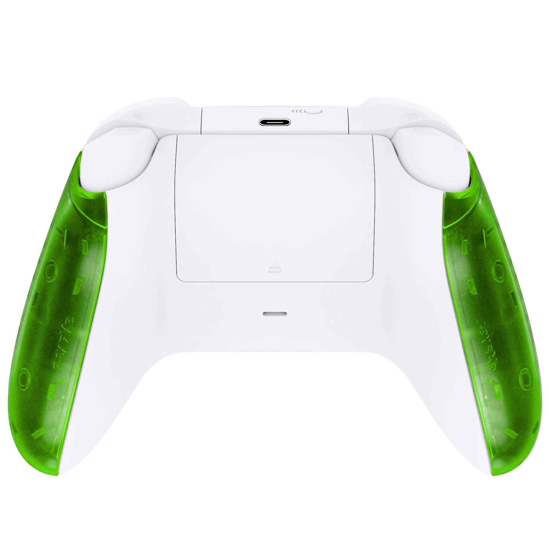 eXtremeRate Jasne Zielony Wymiana Handles Shell dla Xbox Series X Controller, Niestandardowe Panele Szyn Bocznych Przednia Obudowa Obudowa Płyta Czołowa dla Xbox Series S Controller — Controller Nie Jest Wliczony W Cenę