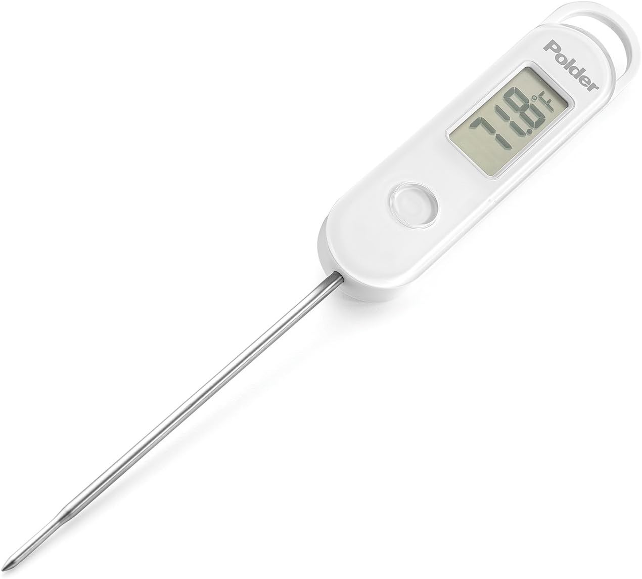 PolderStable Read Digital Thermometer, White