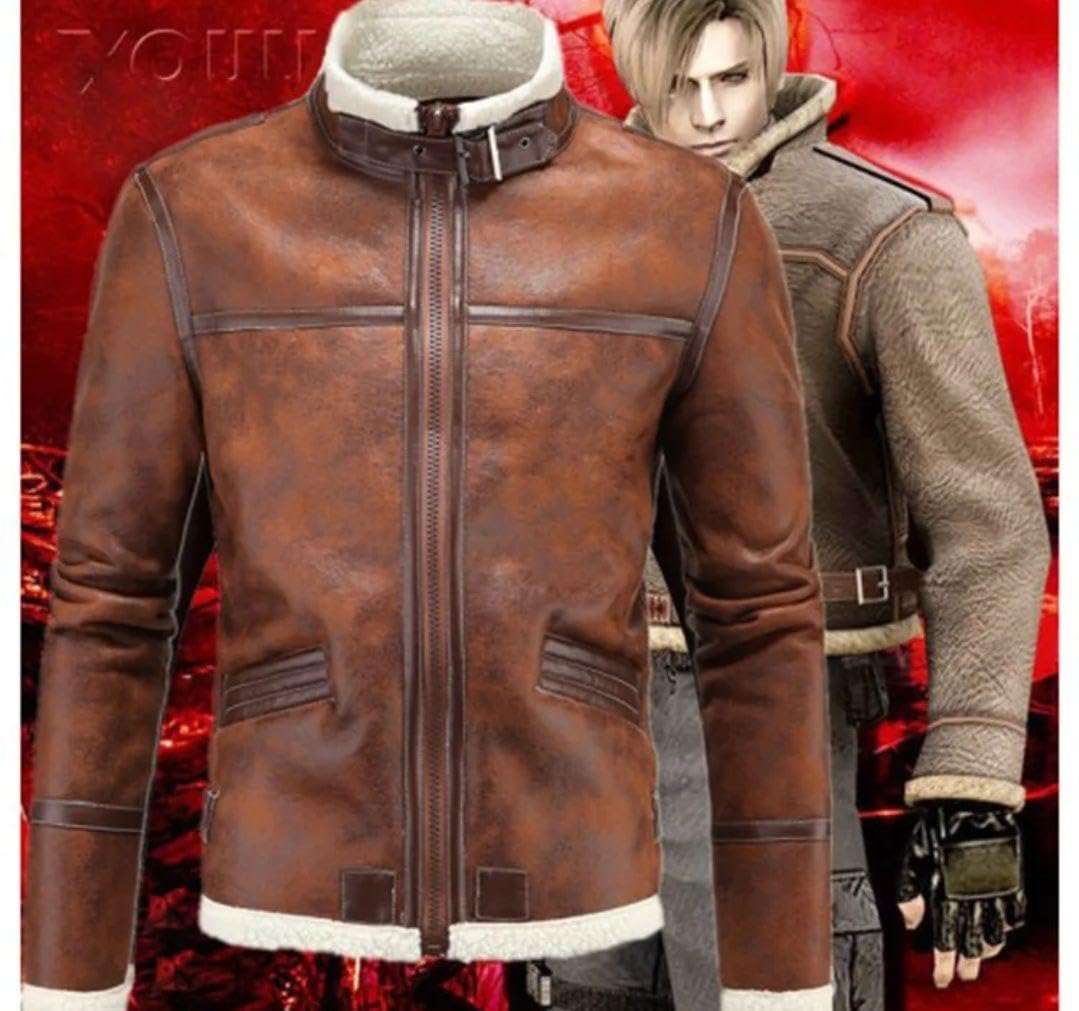 Amazon.co.jp: バイオハザード4 レオン puレザージャケット レプリカ  