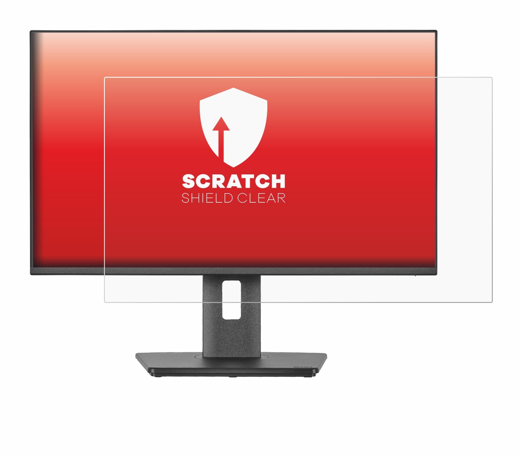 upscreen Pellicola Protettiva per Iiyama ProLite XB2497HSU-B1 | , Chiara Protezione Schermo Made in Germany, Anti-Graffio Trasparente Mounting Kit