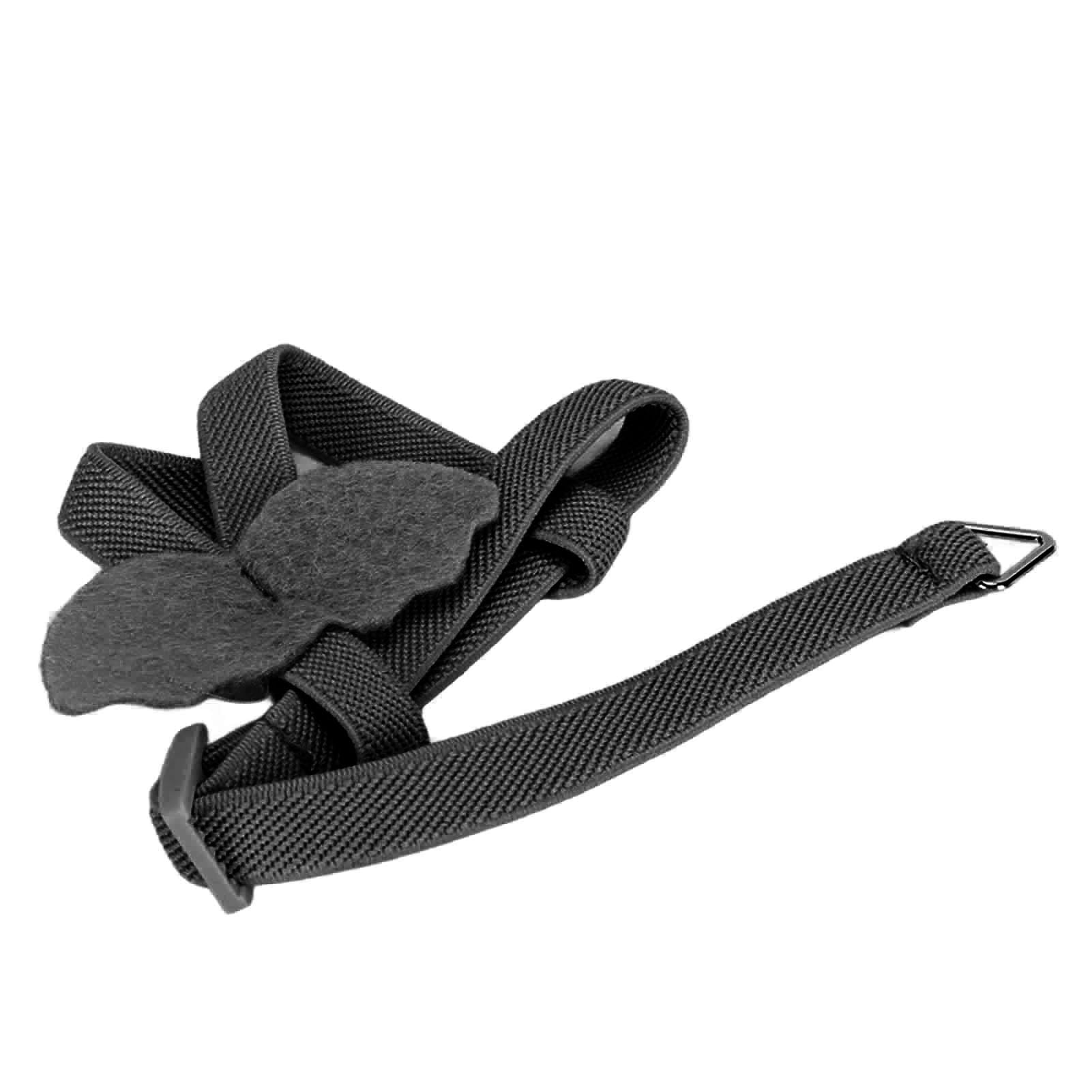 Sorandy Adjustable Pet Bird Harness and Leash Outdoor Flying Training Rope Kit for Parrots Pigeons Budgerigar Lovebird Cockatiel Mynah Outdoor Training Toy (Black)