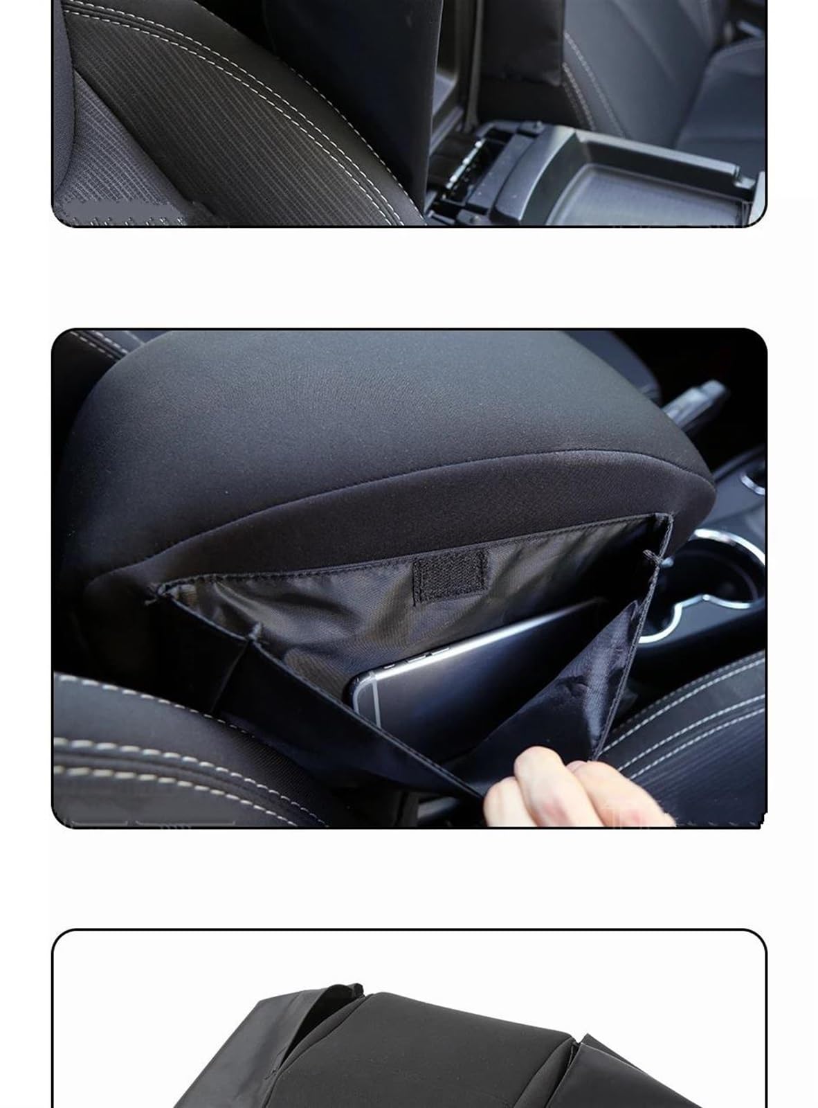 Copertura per bracciolo per Wrangler JK 2011-2017 (A)