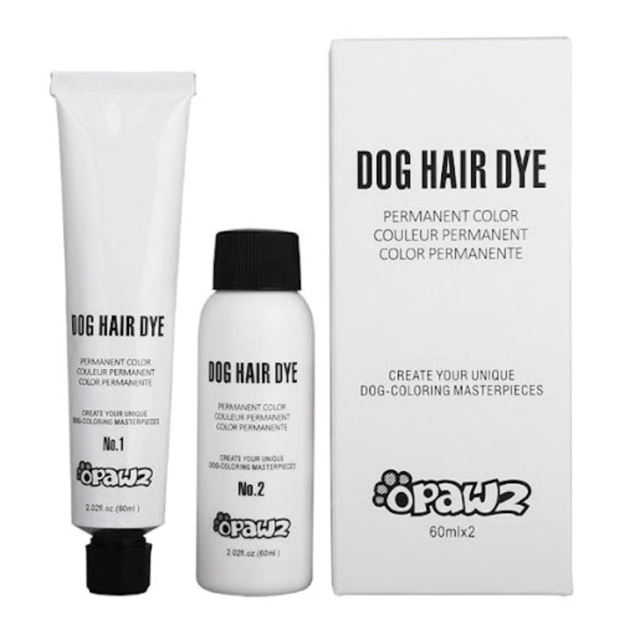 OPAWZ Permanent Dog Hair Dye, Pet Hair Dye Safely Used by Grooming Salons for a Decade, Pet Safe Dye Lasts Over 20 Washes, Bright Color for Dogs and Horses (Super Black) (B0BFQRZVSZ) Amazon Price History, Amazon Price Tracker