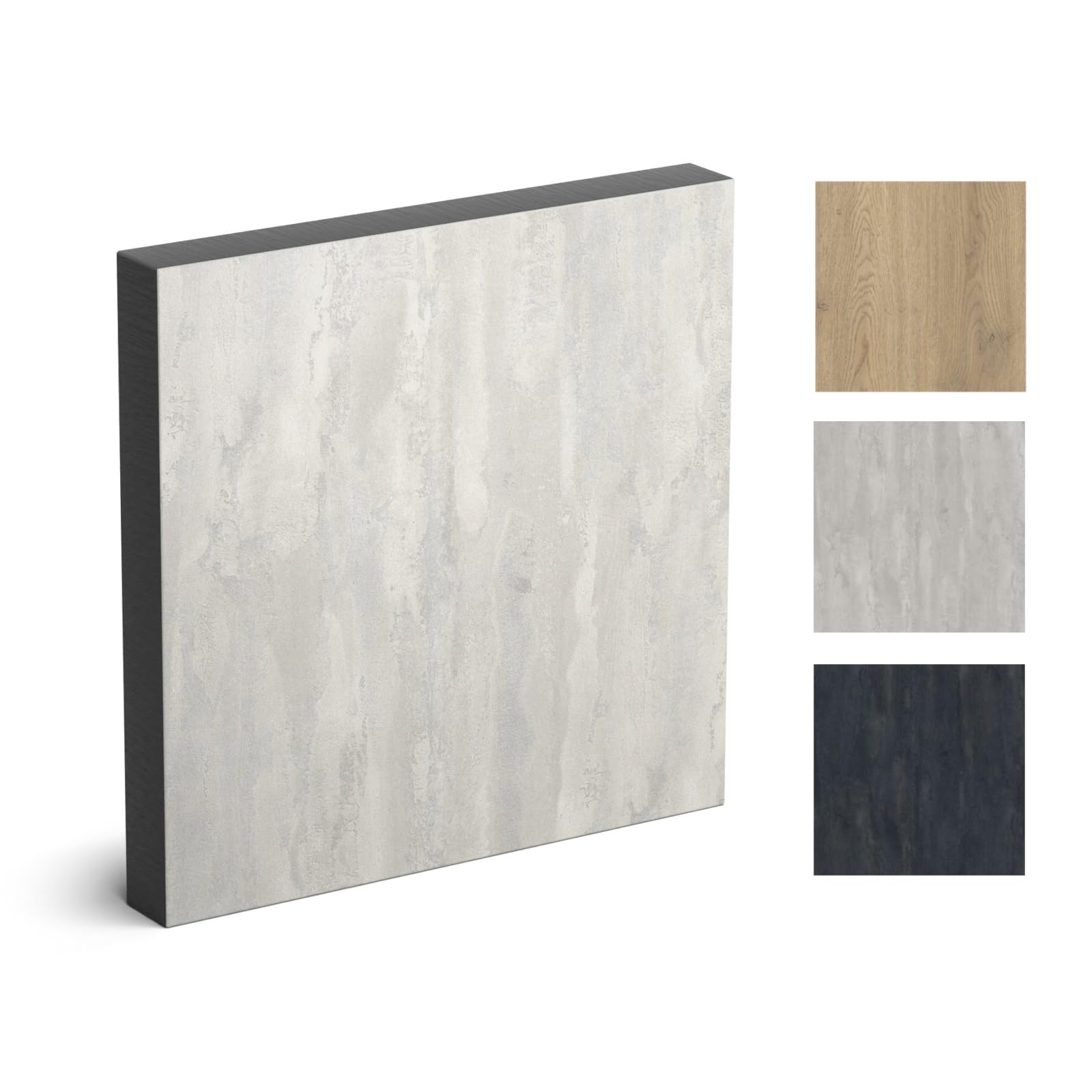 Płyty HPL 15 x 130 cm – 12 mm grubości (szary beton), trwałe, solidne, odporne na wilgoć, płyty pełnordzeniowe, blat roboczy