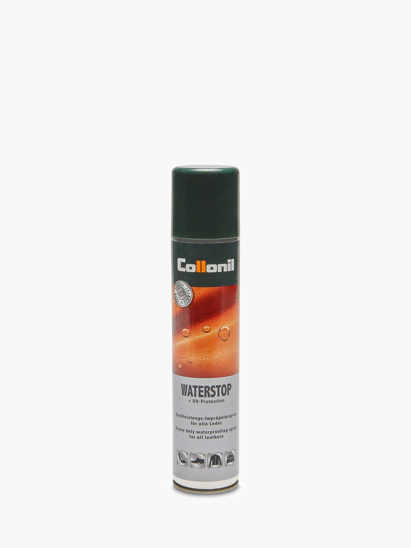 Collonil Waterstop Spray, spray spruzzo impermeabile con protezione UV, 200 ml, trasparente (confezione da 4)