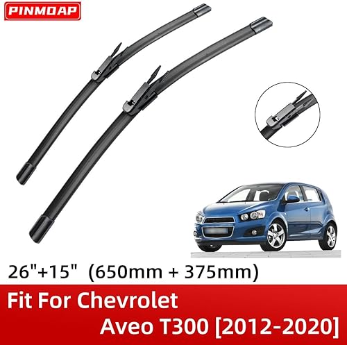 Miniatura 2 de 2 Wipers 26" 15" Front Wipers Replacement Fit for Chevrolet Aveo T300 2012-2020, Windshield Wiper Blades Original Equipment Wiper Blade, That Meet