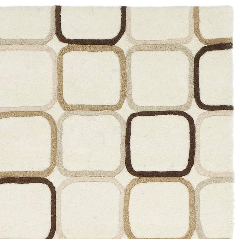 Image of OLEFIN Handmade Thick Woolen Anti Slip Carpet and Rugs for Living Room Bedroom Hall Dinning Room Kids Room