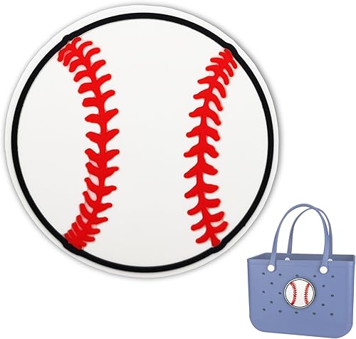 Miniatura 8 de Dijes para bolsa de Bogg, accesorios decorativos para bolsa de Bogg, dijes de fútbol para bolsa de playa, accesorios de goma para bolsa de playa