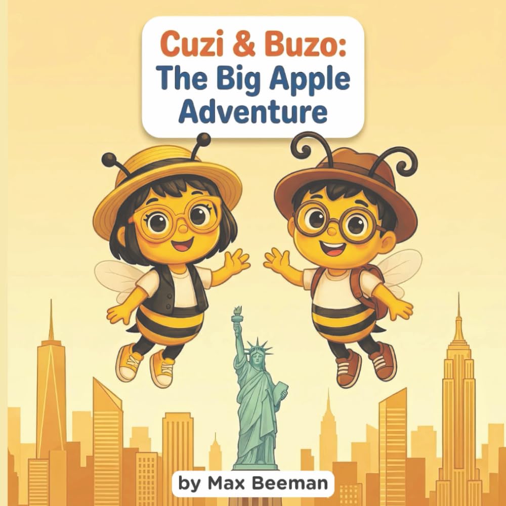 Cuzi & Buzo: Big Apple Adventure: An Interactive Travel Story & Activity Book for Kids (Book 1) (Cuzi & Buzo Travel Adventures)