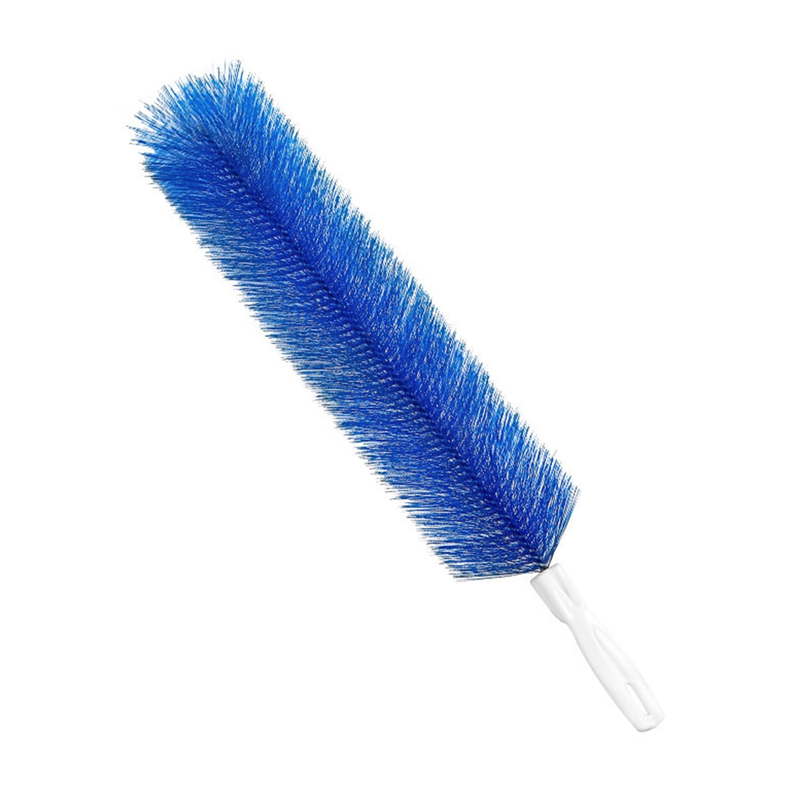 EcoGleam Bendable Cobweb Duster Flexible Multi Purpose Crevice Brushes Multifunctional Versatile Household Cleaners for Ceiling Fan Blades Air Vents (Blue)