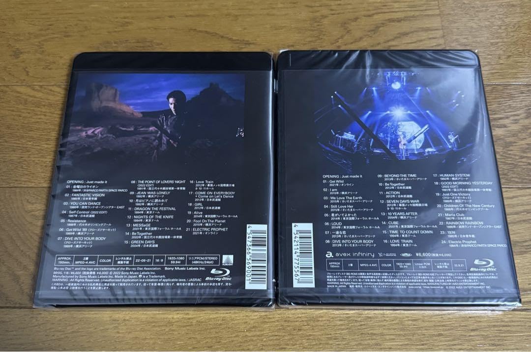 Amazon.co.jp: TM NETWORK LIVE HISTORIA T&M Blu-Ray Set of 2 Amazon.co.jp: TM NETWORK LIVE HISTORIA T&M Blu-Ray Set of 2