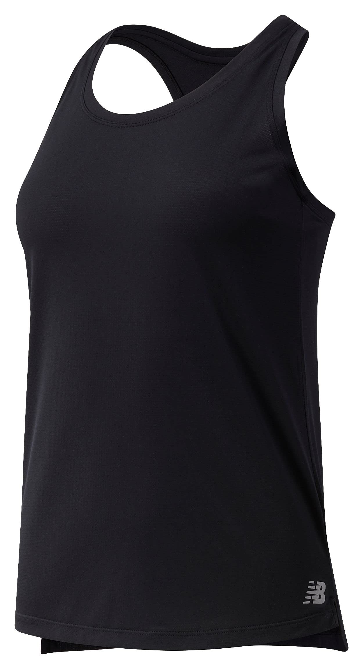 New Balance Core Run Tank, Women, Black, XS