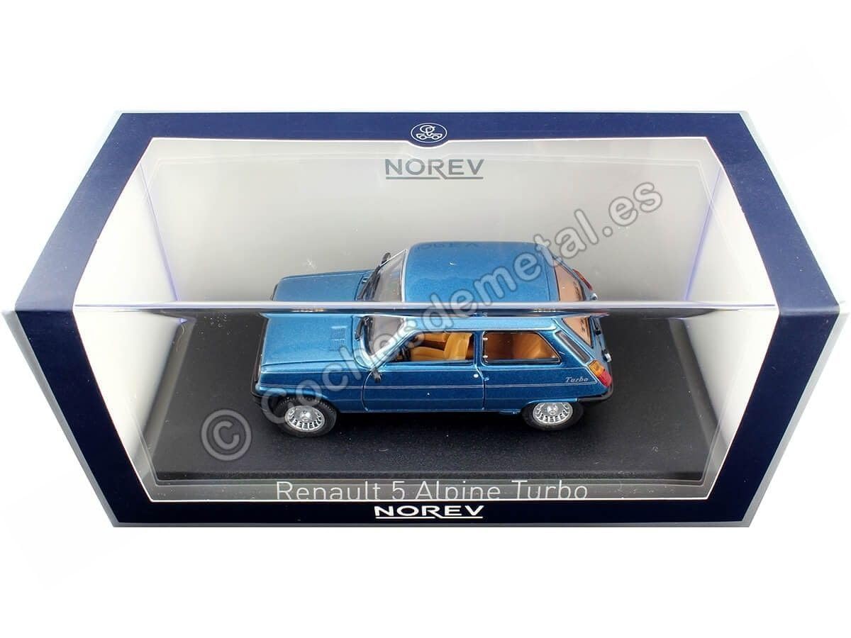 Amazon.co.jp: Noreb 1/43 Renault 5 Alpine Turbo 1983 Blue : Hobbies