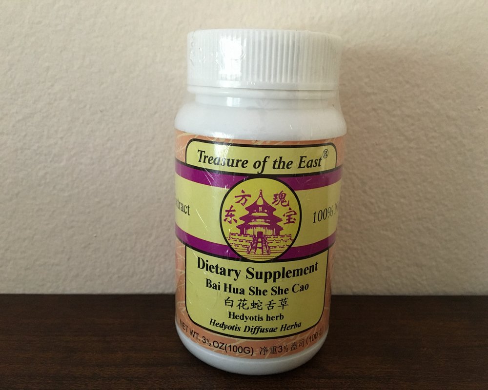 Bai Hua She She Cao - Hedyotis Herb Concentrated Granules 100g Treasure of East