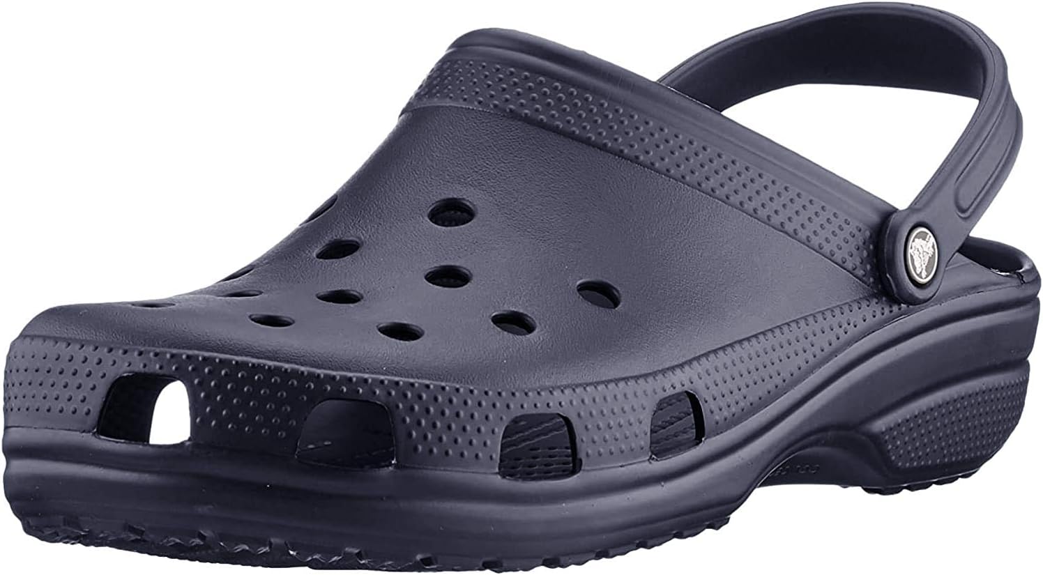 Crocs Unisex Children's Classic Glitter K Clog, Blue Navy 410, 27/28 EU