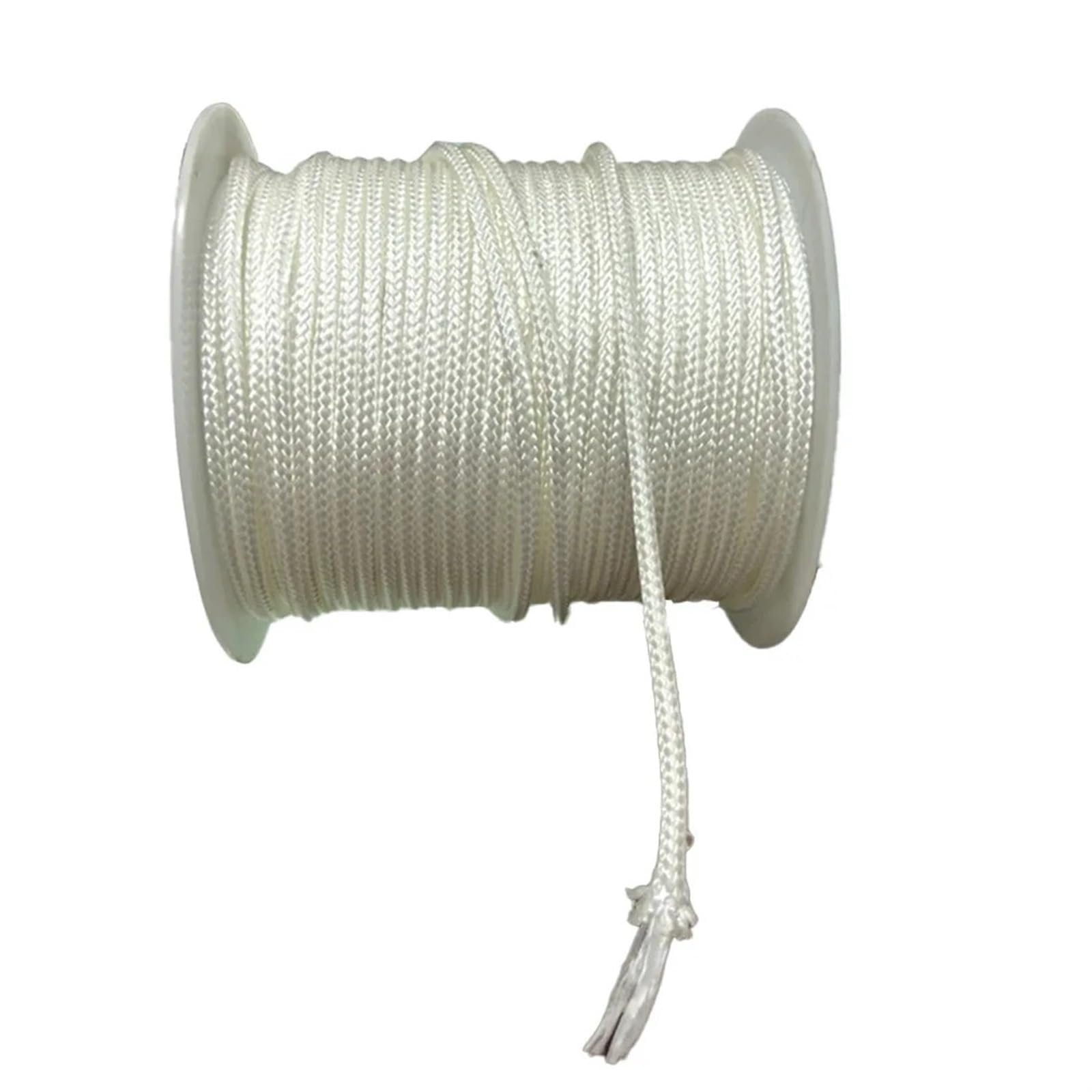 Corde De Lanceur Tondeuse Universel Cordon de démarrage en nylon for débroussailleuse, tronçonneuse, moteur tondeuse à gazon, jardin, cordon traction la machine(4mm,10m)