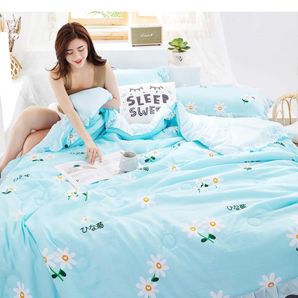 Amazon｜夏ふとん 肌掛け布団 カバー不要 可愛い レモン柄付き 肌布団