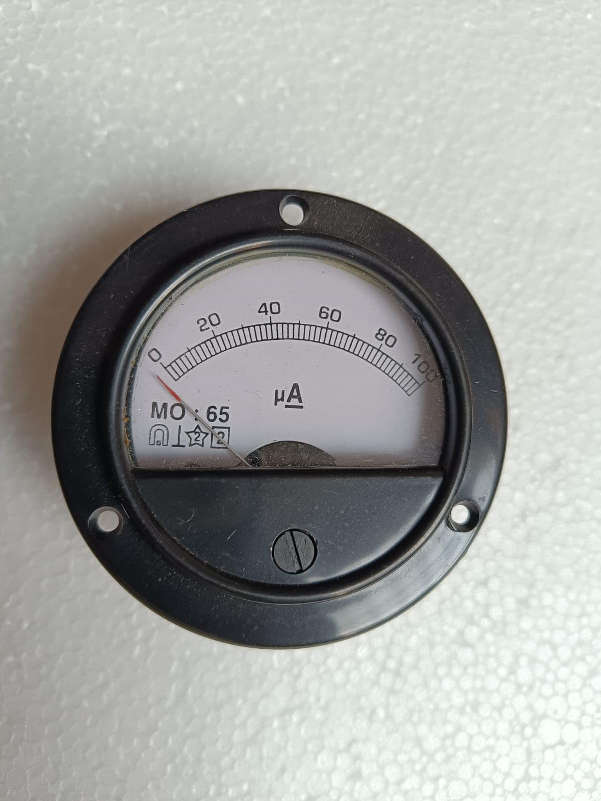 NAUDH Round shape Dial Panel Analog Milli Ampere Meter Scientific Ammeter 0-100 (Micro Amp) (B09GVTLMVT) Amazon Price History, Amazon Price Tracker