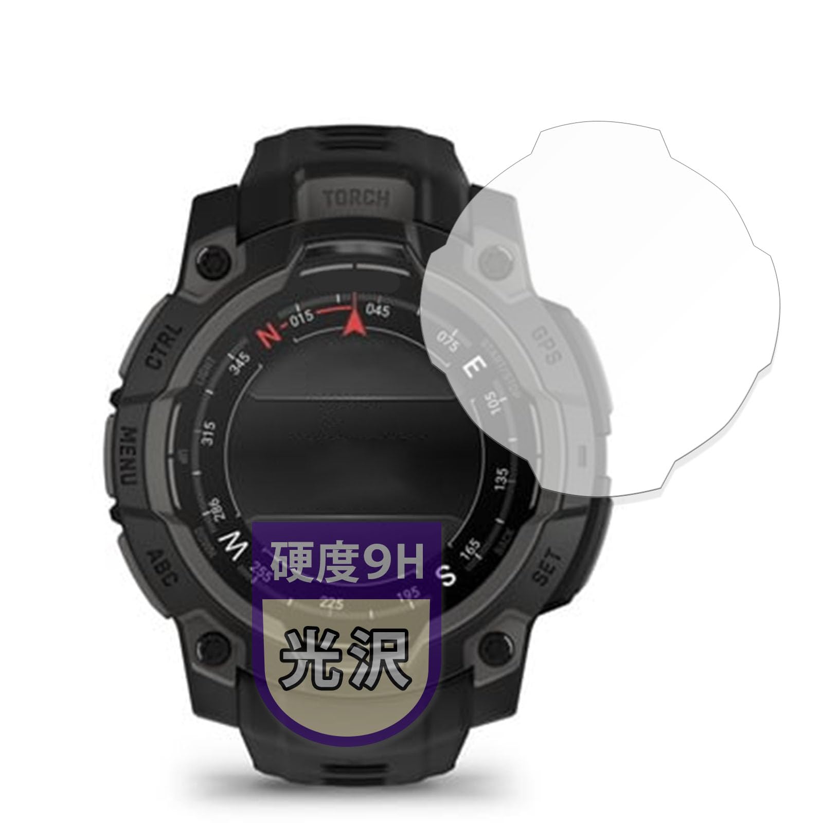 Amazon.co.jp: MotoMoto フィルム GARMIN Instinct 3 AMOLED/Dual 
