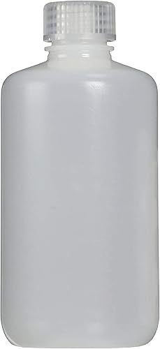 Nalgene Envase redondo de boca estrecha HDPE, 8 onzas